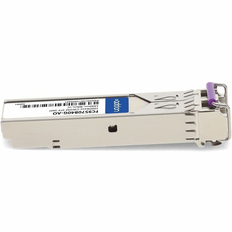 AddOn Fujitsu&reg; FC9570B40G Compatible TAA 1000Base-CWDM SFP Transceiver (SMF, 1490nm, 80km, LC, DOM)
