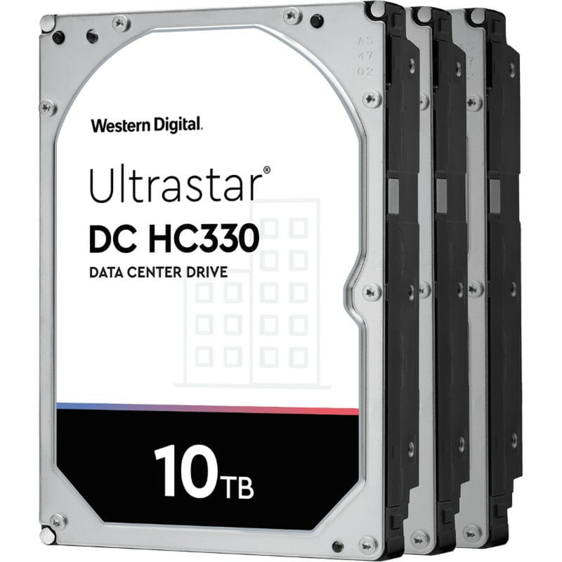 Western Digital Ultrastar DC HC330 WUS721010ALE6L4 10 TB Hard Drive - 3.5" Internal - SATA (SATA/600) - Thumbnail 3