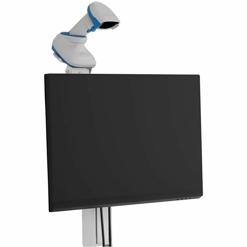Ergotron Mounting Bracket for Monitor, Scanner, Bar Code Scanner, Document Holder - White - Thumbnail 2