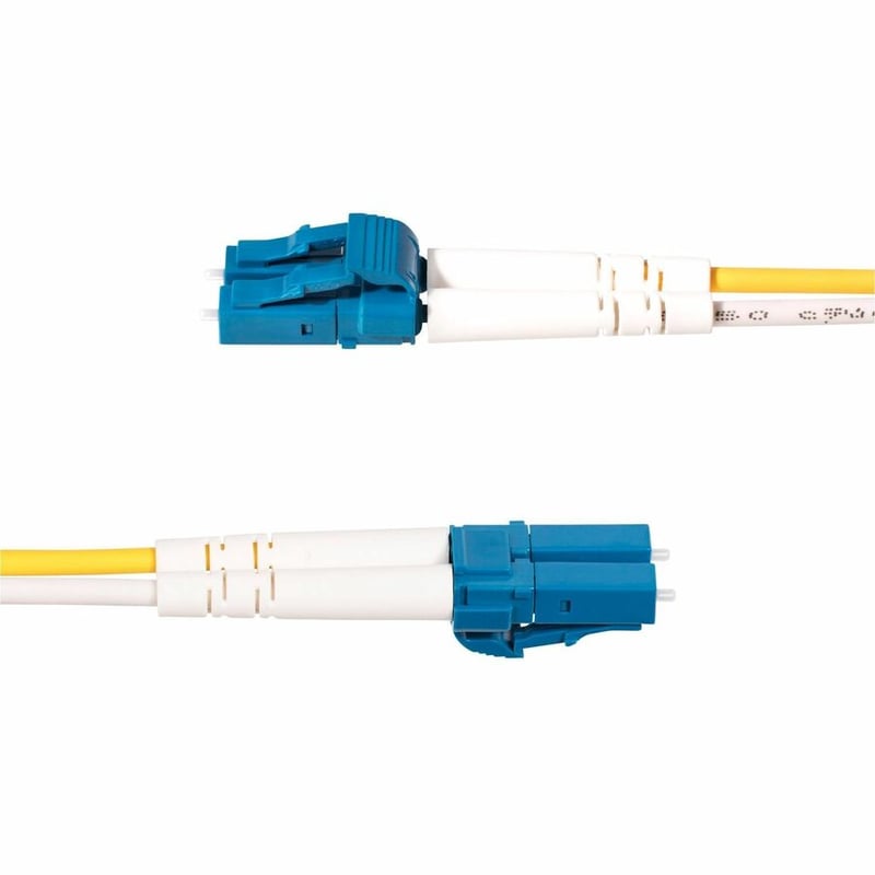 StarTech.com 10m (30ft) LC to SC (UPC) OS2 Single Mode Duplex Fiber Optic Cable, 9/125m, 10G, LSZH Fiber Patch Cord - Thumbnail 4