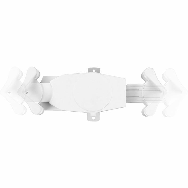 CTA Digital Rotating Wall Mount for 7-14 Inch Tablets, including iPad 10.2-inch (7th/ 8th/ 9th Generation) (White) - Thumbnail 1