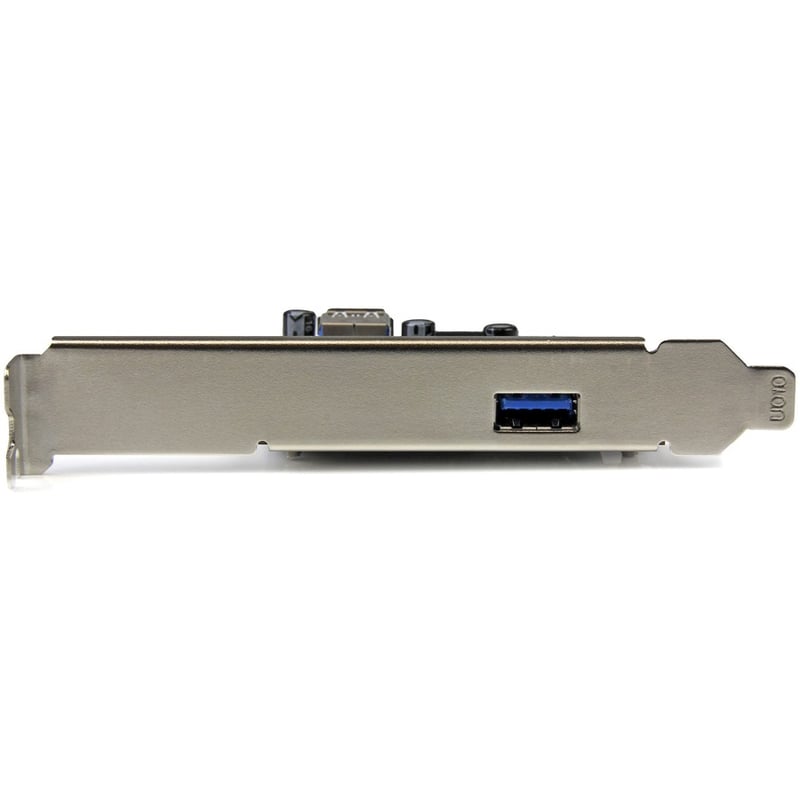 StarTech.com 2 Port USB 3.1 (10Gbps) Card - USB-A 1x External 1x Internal - PCIe USB 3.1 Card with Type-A - PCI Express - Supports UASP - Thumbnail 2