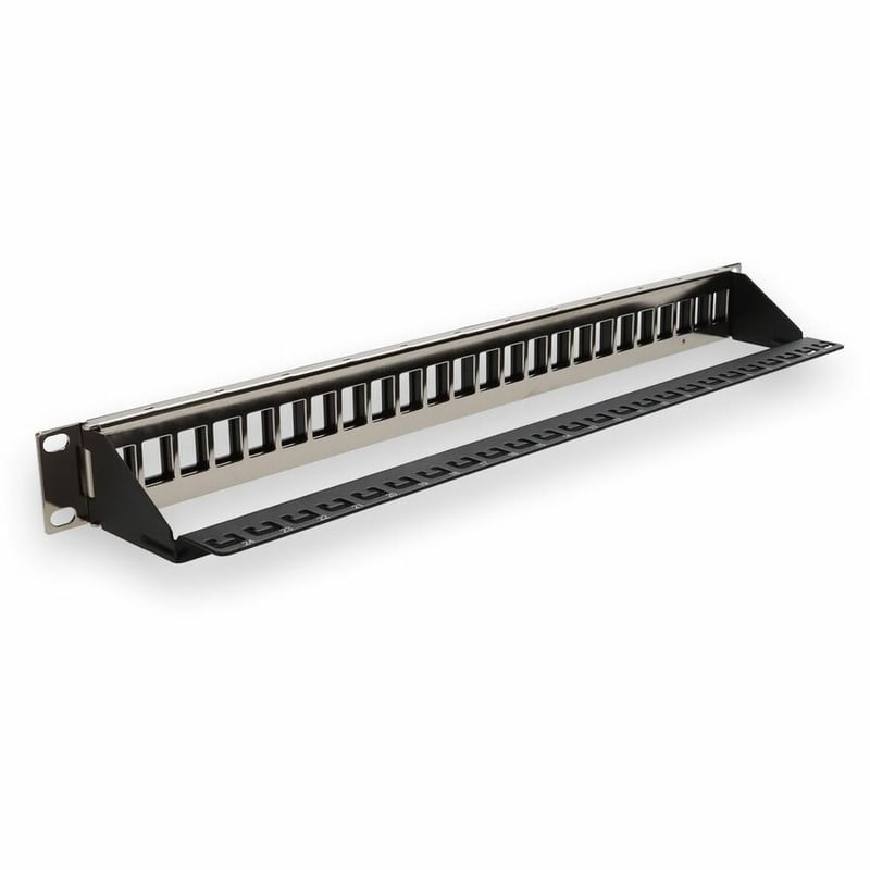 19IN CAT6 24-PORT UNLOADED PATCH PANEL - Thumbnail 3