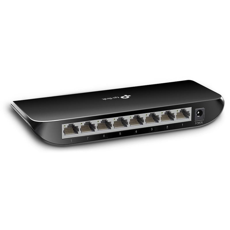 TP-LINK TL-SG1008D - 8 Port Gigabit Ethernet Network Switch - Thumbnail 3