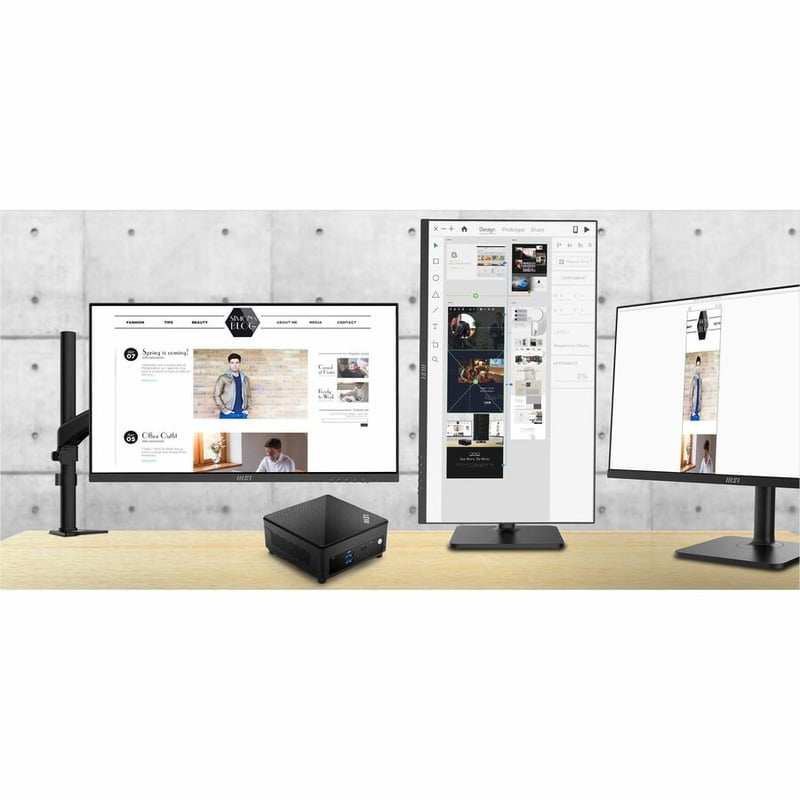 CUBI 5 12M-286US I5/16GB/1TB/BLK/W11H+ - Thumbnail 5
