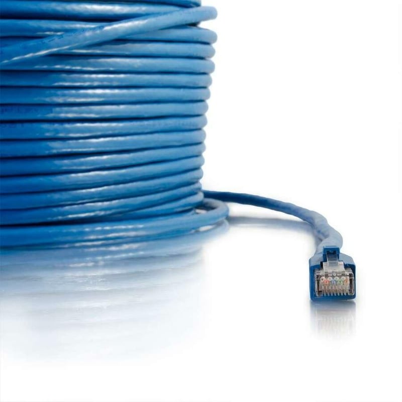200FT CAT6 BLUE SOLID SHIELDED PATCH CBL - Thumbnail 3