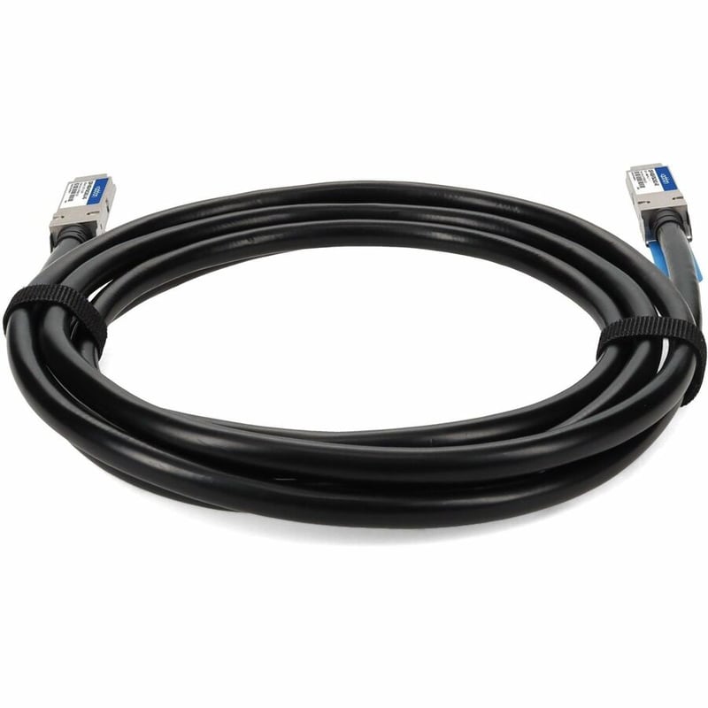 AddOn Juniper Networks® Compatible TAA 40GBase-CU QSFP+ to QSFP+ Direct Attach Cable (Passive Twinax, 1m, Infiniband FDR10, 30AWG, LSZH) - Thumbnail 4