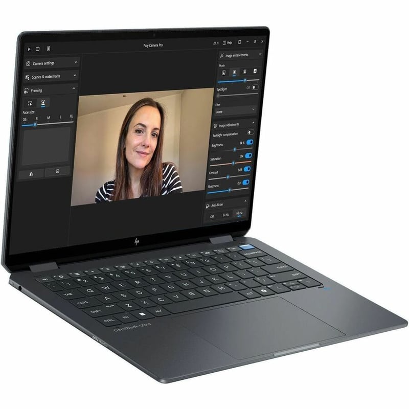 HP OmniBook Ultra Flip 14-fh0000 14-fh0047nr 14" Touchscreen Convertible 2 in 1 Notebook - 3K - 120 Hz - Intel Core Ultra 7 256V - Intel Evo Platform - 16 GB - 1 TB SSD - Eclipse Gray