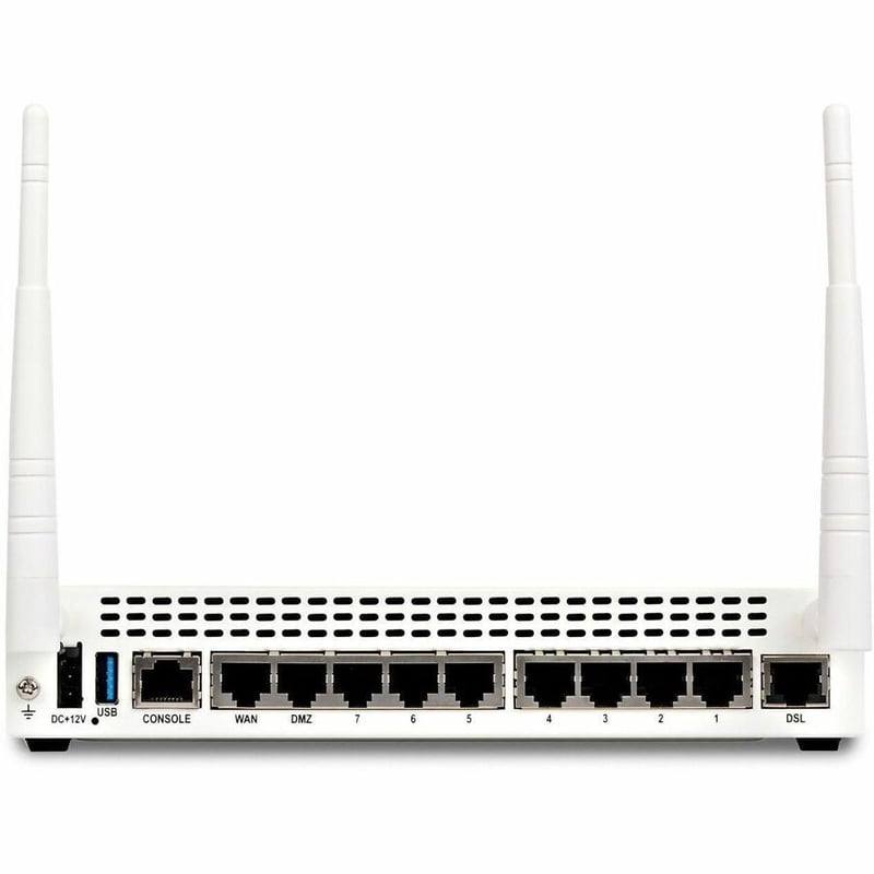 Fortinet FortiWifi FWF-60E-DSL Network Security/Firewall Appliance - Thumbnail 3