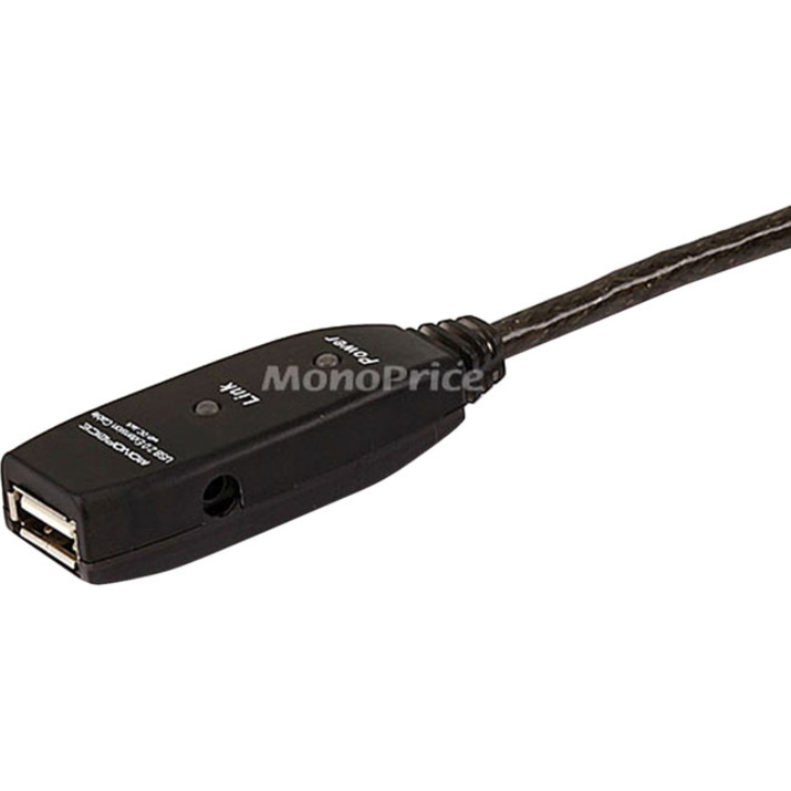 82FT 25M USB 2.0 A MALE TO A FEMALE ACTIVE EXTENSION / REPEATER CABLE - Thumbnail 3