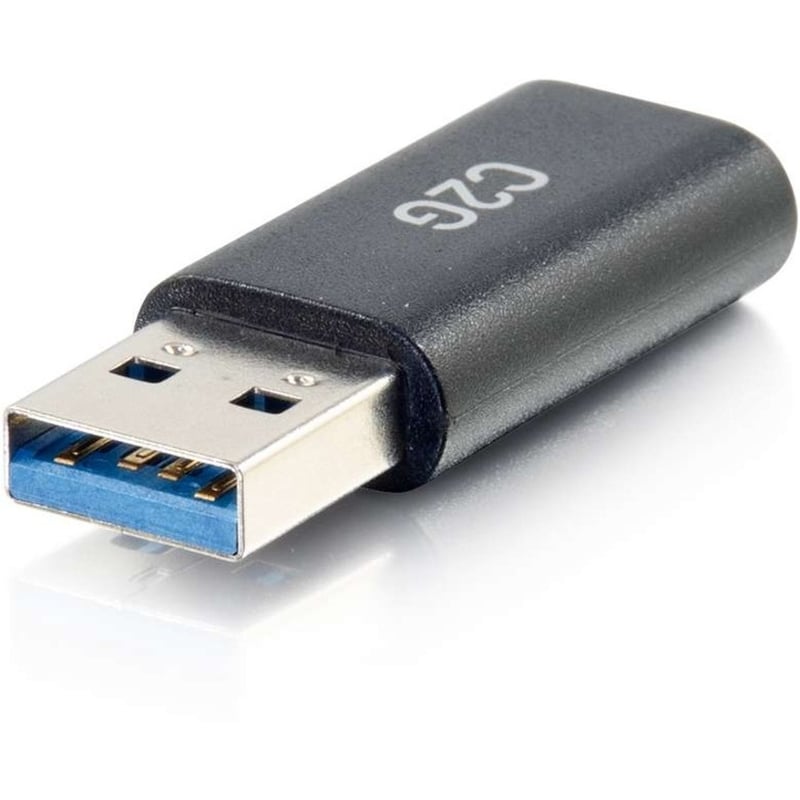 C2G USB C to USB Adapter - SuperSpeed USB Adapter - 5Gbps - F/M - Thumbnail 2