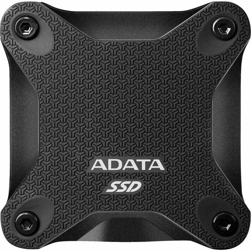 Adata SD600Q 960 GB Portable Solid State Drive - External - Black - Thumbnail 1