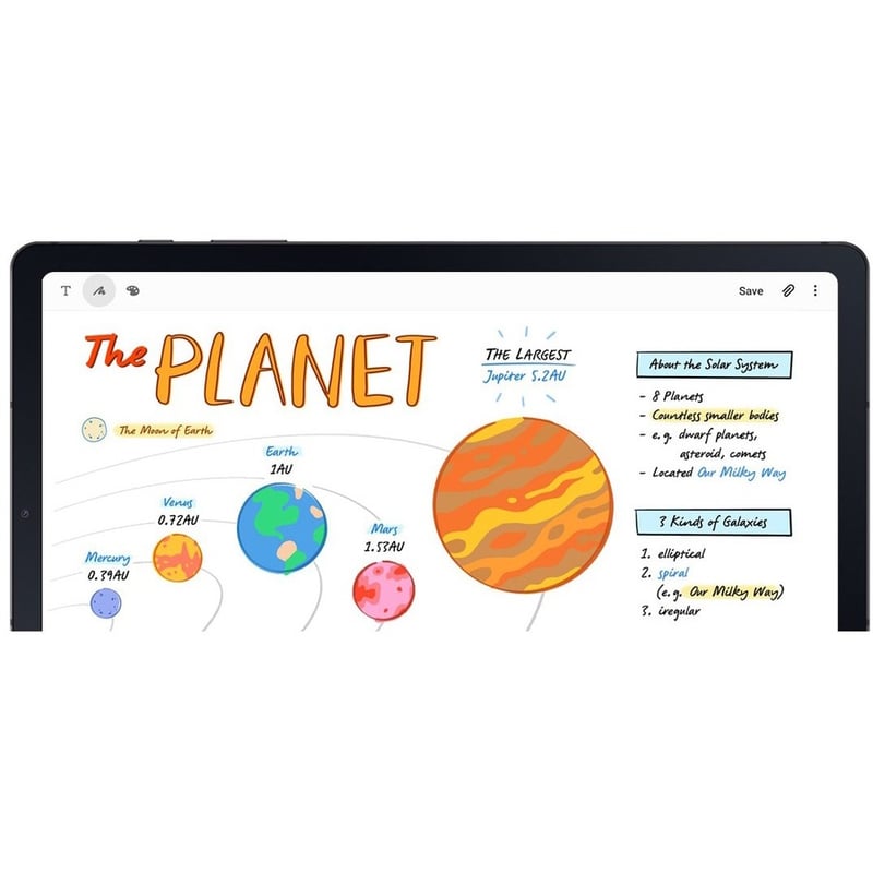 Samsung Galaxy Tab S6 Lite SM-P613 Tablet - 10.4" WUXGA+ - Qualcomm Snapdragon 720G Octa-core - 64 GB - 4 GB Storage - Android 12 - Oxford Gray - Thumbnail 4
