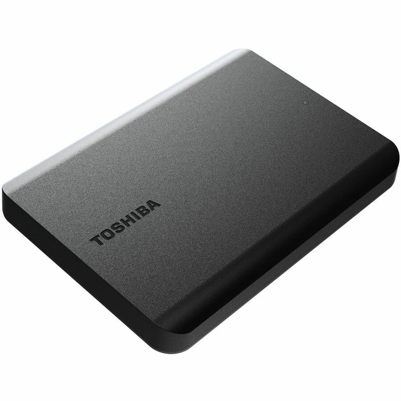 Toshiba Canvio Basics 1 TB Portable Hard Drive - 2.5" External - Matte Black