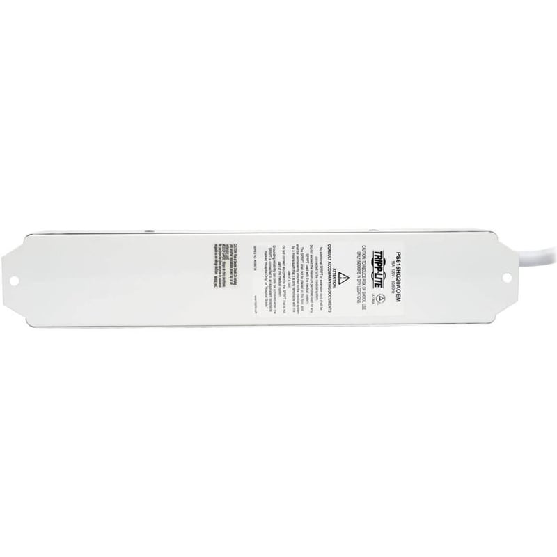 Tripp Lite by Eaton Safe-IT UL 1363A Medical-Grade Power Strip for Patient-Care Vicinity 6x 20A Hospital-Grade Outlets 15 ft. (4.57 m) Cord - Thumbnail 4