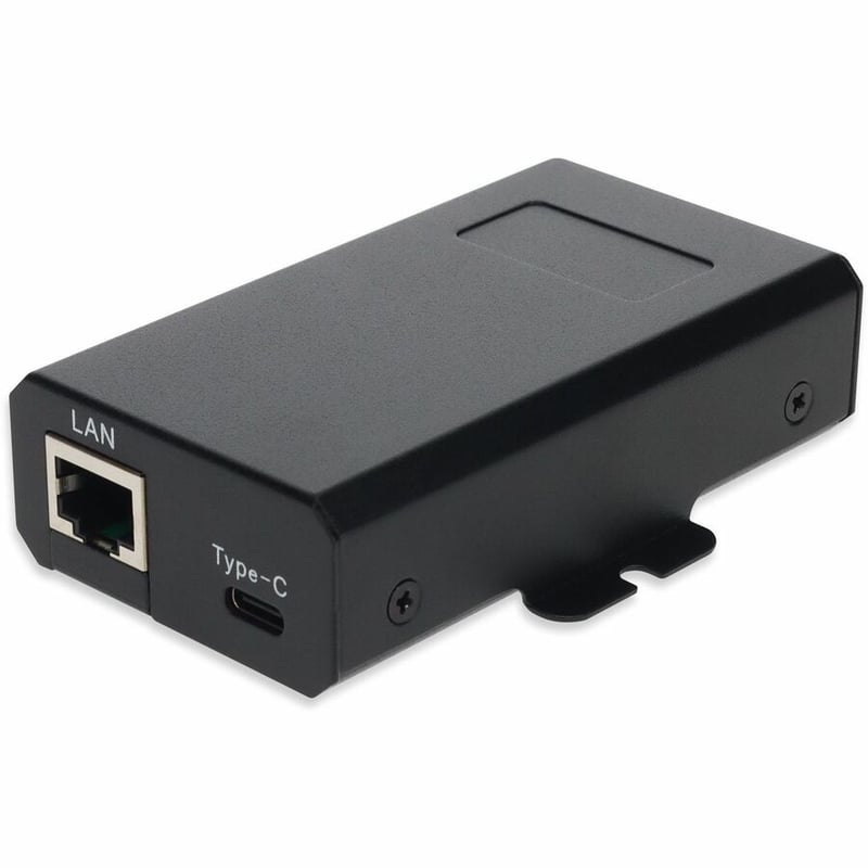 AddOn 10/100Base-TX(RJ-45) to Open USB-C Port POE Without Data Transfer Media Converter - Thumbnail 2