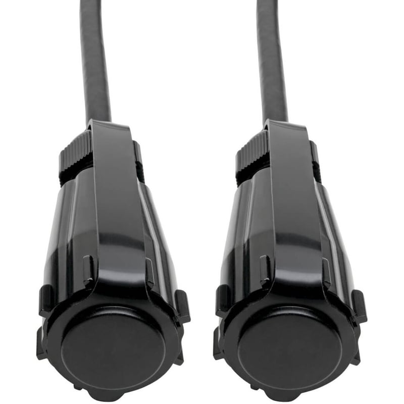 Eaton Tripp Lite Series High-Speed HDMI Cable (M/M) - 4K 60 Hz, HDR, Industrial, IP68, Hooded Connectors, Black, 12 ft. - Thumbnail 3