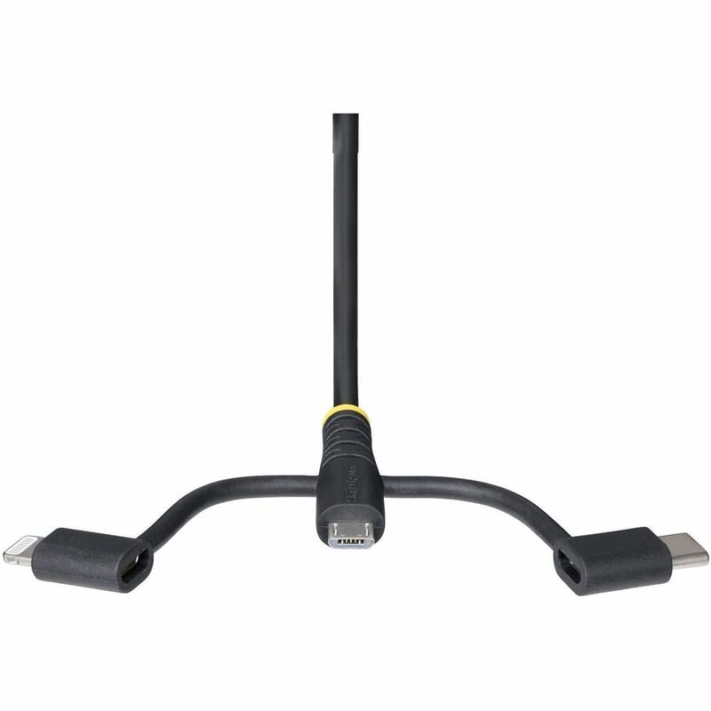 RUGGED USB MULTI CHARGING CABLE USB TO LIGHTNING/MICRO-USB/TYPE-C - Thumbnail 4