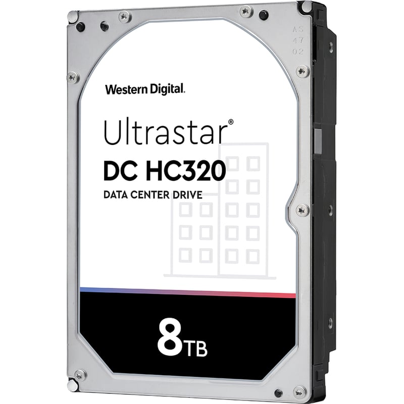 HGST Ultrastar DC HC320 8 TB Hard Drive - 3.5" Internal - SAS (12Gb/s SAS) - 3.5" Carrier - Thumbnail 3
