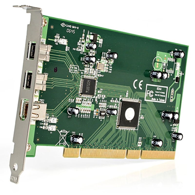 StarTech.com 3 Port 2b 1a PCI 1394b FireWire Adapter Card with DV Editing Kit - Thumbnail 2