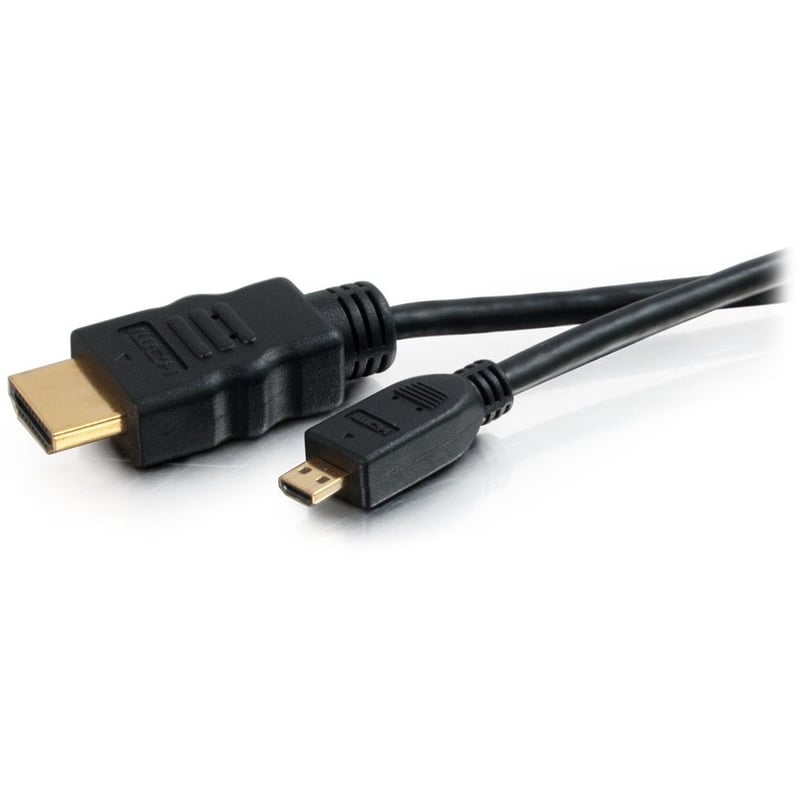 C2G 10ft High Speed HDMI to Micro HDMI Cable with Ethernet - Thumbnail 1