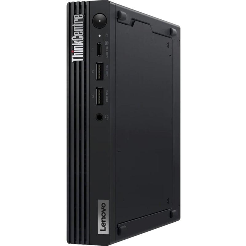 Lenovo ThinkCentre M60q 12C6000AUS Chromebox - Intel Core i3 12th Gen i3-1215U Hexa-core (6 Core) 1.20 GHz - 32 GB RAM DDR4 SDRAM - 256 GB M.2 PCI Express NVMe 4.0 x4 SSD - Tiny - Black - Thumbnail 2
