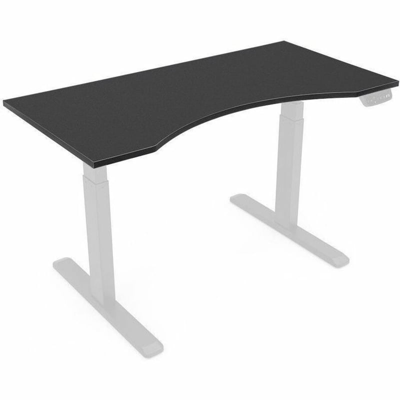 WORKSTREAM BY MONOPRICE TABLE TOP FOR SIT-STAND HEIGHT ADJUSTABLE DESK_ 5FT BLAC - Thumbnail 4