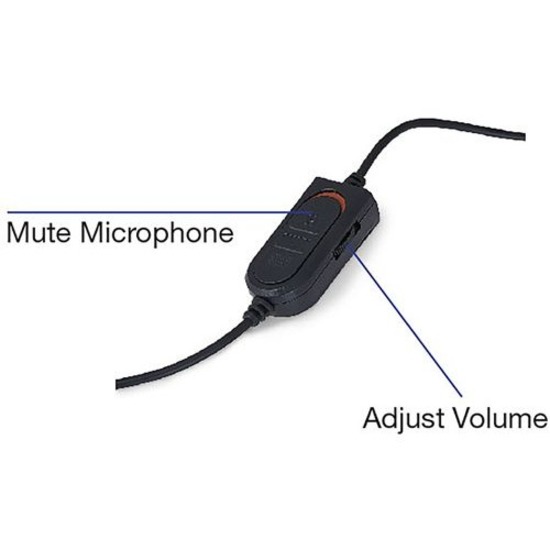 Verbatim Stereo Headset with Microphone and In-Line Remote - Thumbnail 5