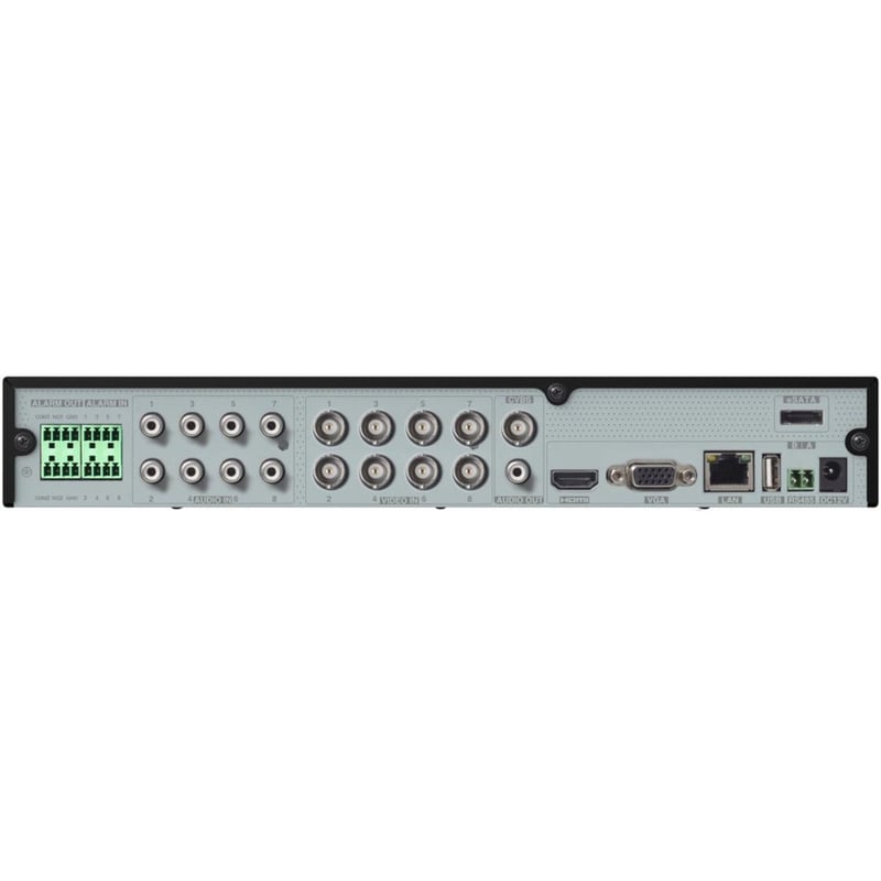 Speco 12 Channel Hybrid Digital Video Recorder 8 HD-TVI Channels Plus 4 IP Channels - 10 TB HDD - Thumbnail 2