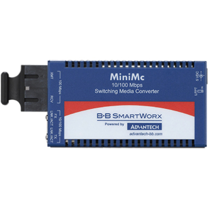 Advantech 10/100Mbps Miniature Media Converter with LFPT - Thumbnail 5