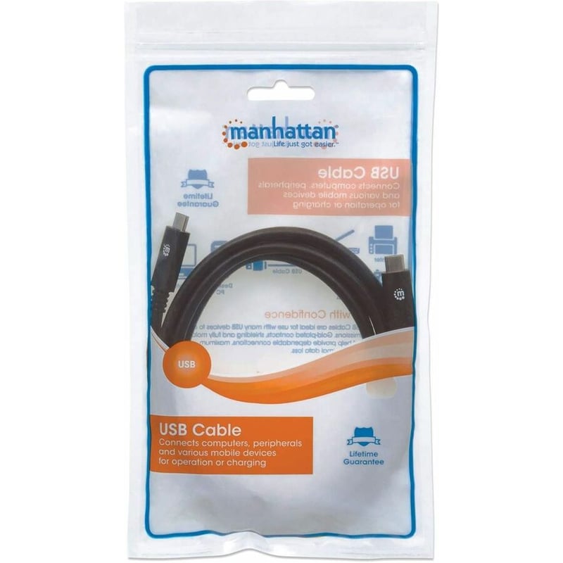 MANHATTAN 6 USB 3.1 C TO USB-C CABLE - Thumbnail 2