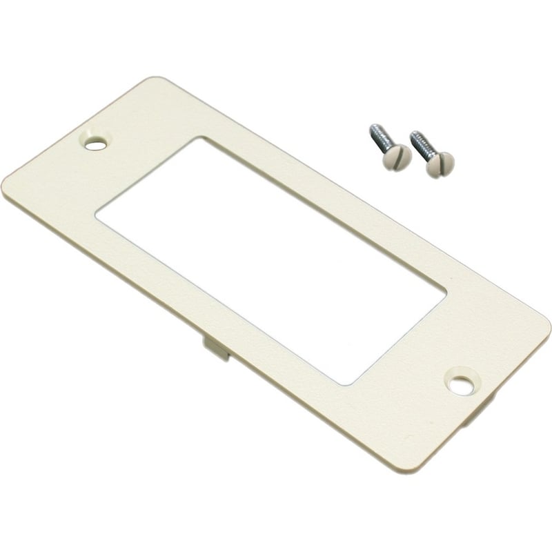 Wiremold 5500 Rectangle Receptacle Faceplate Fitting