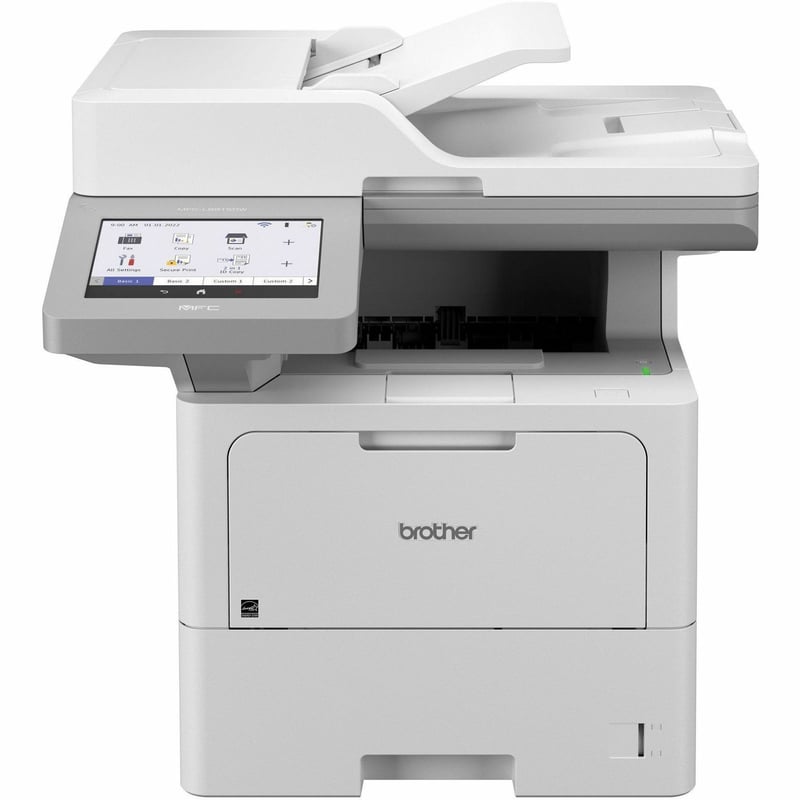 Brother MFC-L6915DW Wireless Laser Multifunction Printer - Monochrome - Thumbnail 1
