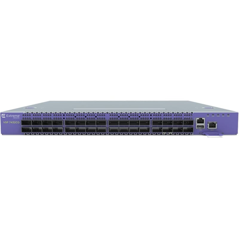 VSP 7400 , 32 X 100GBPS QSFP28 PORTS, 8-CORE CPU, 16GB RAM, 128GB SSD, SINGLE 75