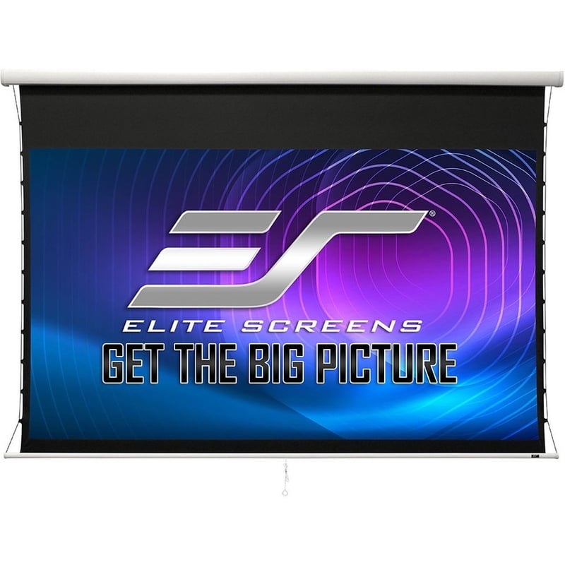 Elite Screens Manual Tab-Tension 2 MT106XWH2 106" Manual Projection Screen - Thumbnail 1