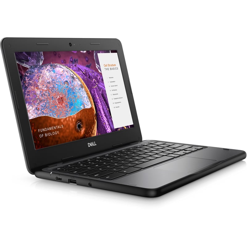 Dell Education Chromebook 3000 3110 11.6" Touchscreen Chromebook - HD - 1366 x 768 - Intel Celeron N4500 Dual-core (2 Core) 1.10 GHz - 4 GB Total RAM - 32 GB Flash Memory - Thumbnail 1