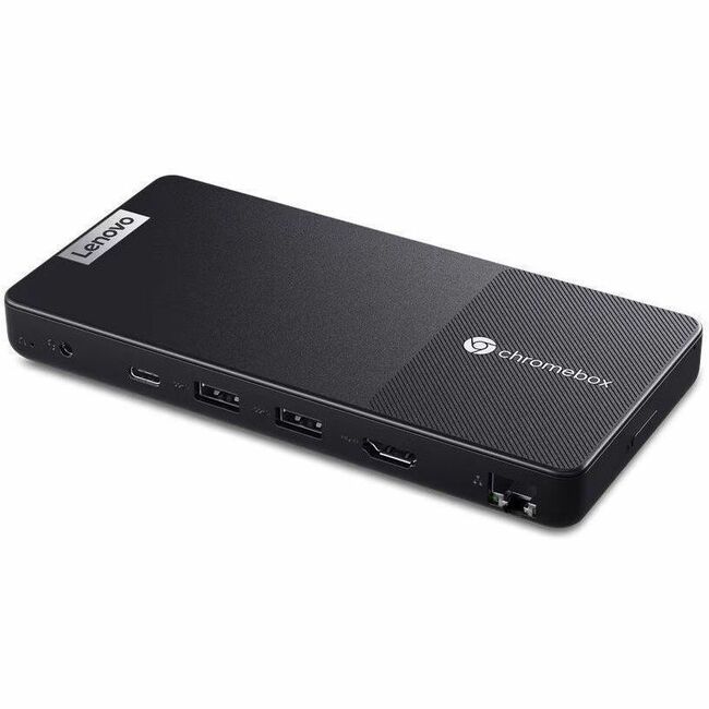 Lenovo Chromebox 83F90023US Chromebox - Intel Celeron N4500 - 8 GB - 32 GB Flash Memory Capacity - Micro PC - Black - Thumbnail 1