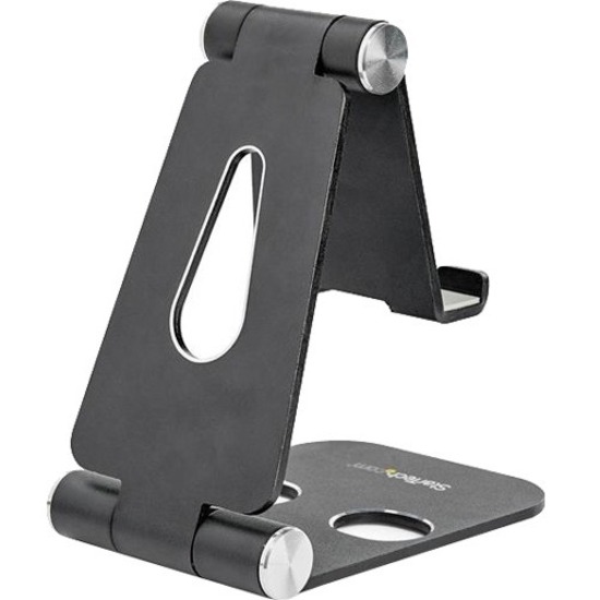 StarTech.com Phone and Tablet Stand - Foldable Universal Mobile Device Holder - Smartphones/Tablets - Adjustable Cell Phone Stand for Desk - Thumbnail 2