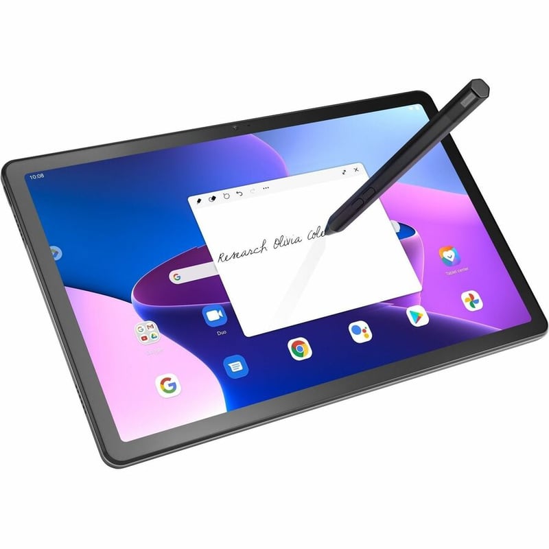 Lenovo Tab M10 Plus (3rd Gen) TB125FU Tablet - 10.6" 2K - MediaTek MT6769V/CU Helio G80 (12 nm) Octa-core - 4 GB - 128 GB Storage - Android 12 - Storm Gray - Thumbnail 3