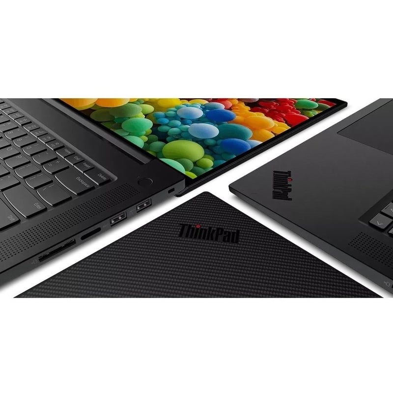 Lenovo ThinkPad P1 Gen 4 20Y3S0K600 16" Mobile Workstation - WQXGA - Intel Core i7 11th Gen i7-11850H - vPro Technology - 32 GB - 1 TB SSD - English Keyboard - Black - Thumbnail 4