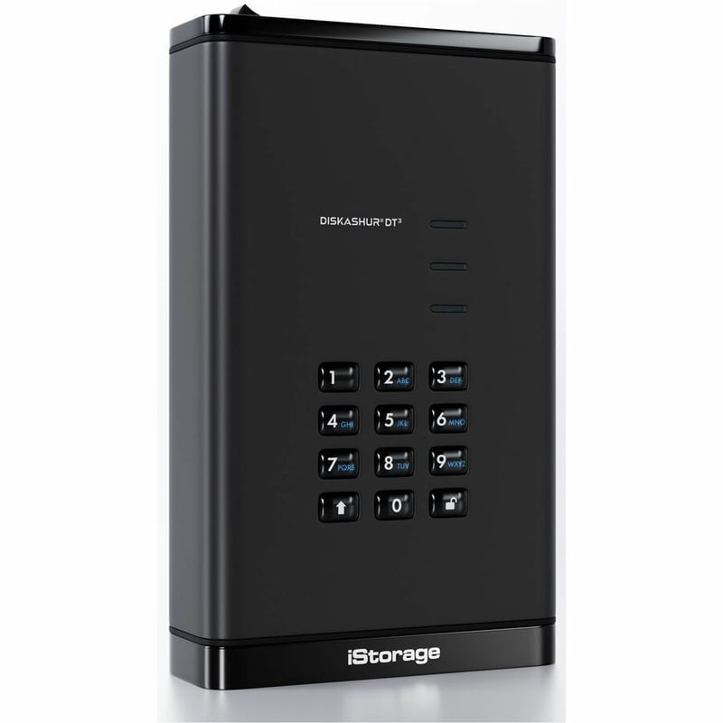 ISTORAGE DISKASHUR DT3 HDD 22TB FIPS140-3 PENDING ENCRYPTED - Thumbnail 2