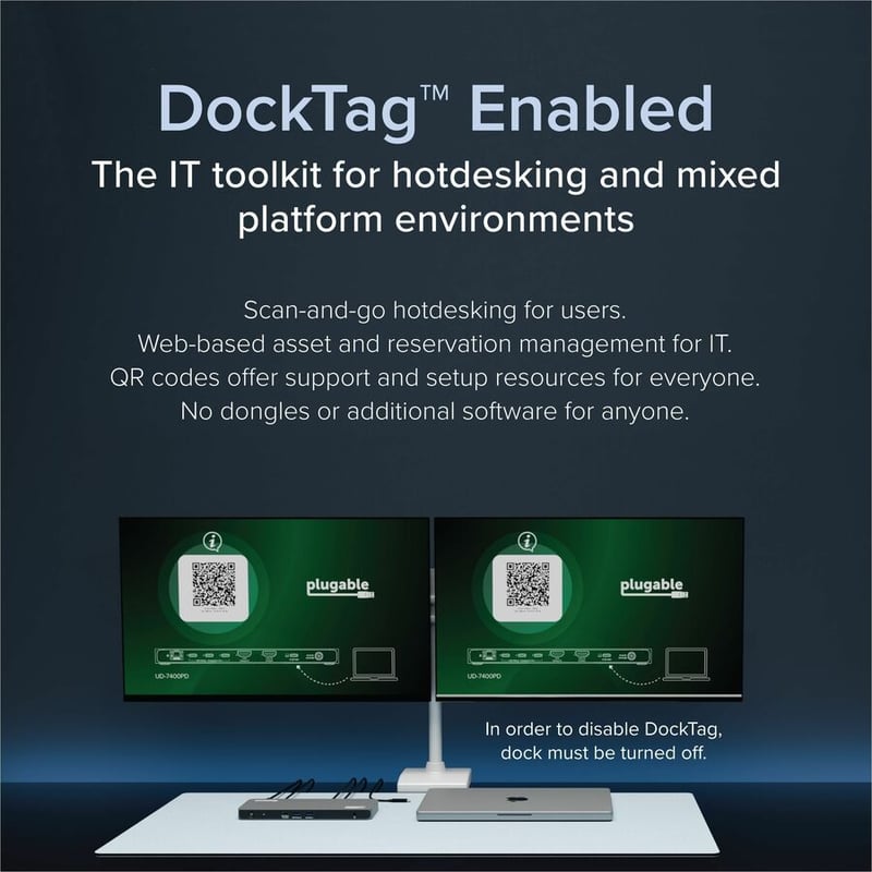 PLUGABLE USB-C 5-DISPLAY DOCK DOCK WITH HDMI 2.1 140W CHARGING - Thumbnail 2