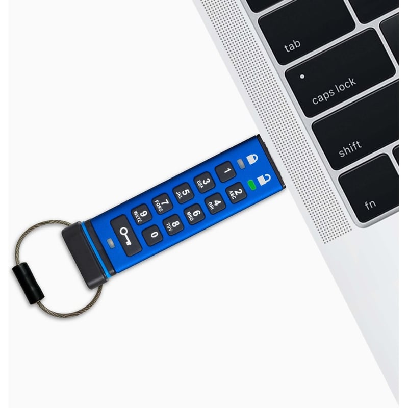 ISTORAGE DATASHUR PRO 8GB FIPS140-2 LEVEL3 HARDWARE ENCRYPTED - Thumbnail 5