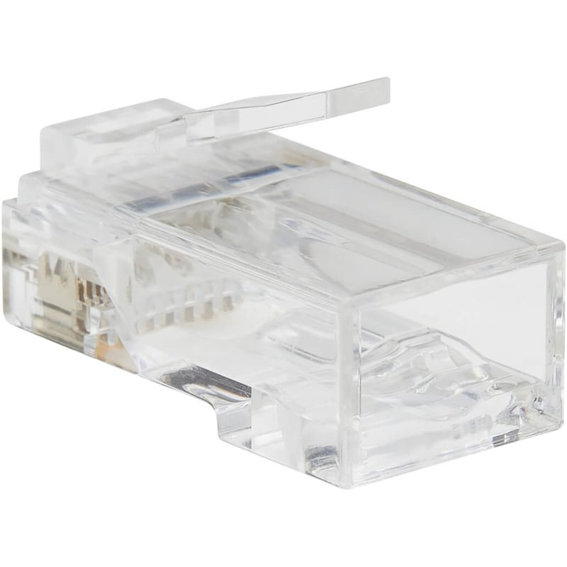 Tripp Lite by Eaton Cat6 RJ45 Pass-Through UTP Modular Plug, 50 Pack - Thumbnail 5