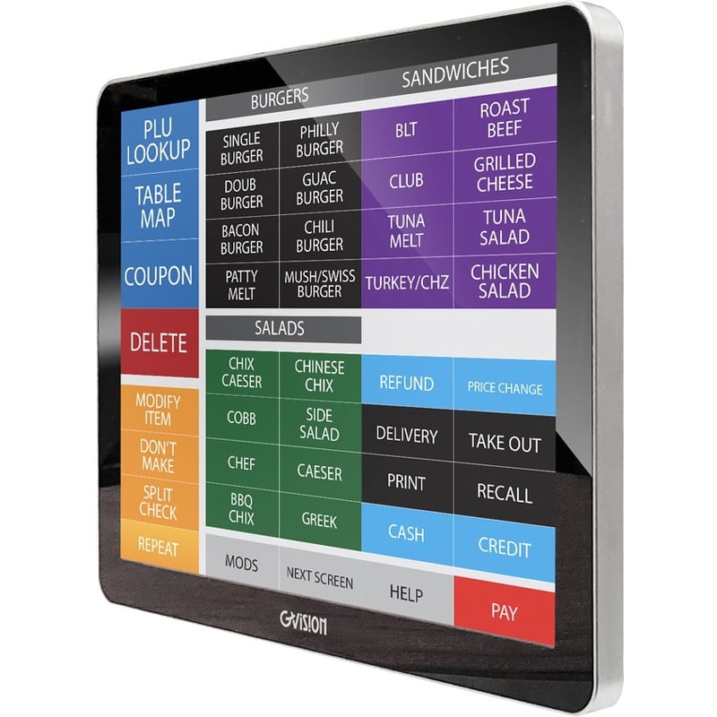 GVision D10ZJ-O2-K5P0 10" Class LCD Touchscreen Monitor - Thumbnail 1