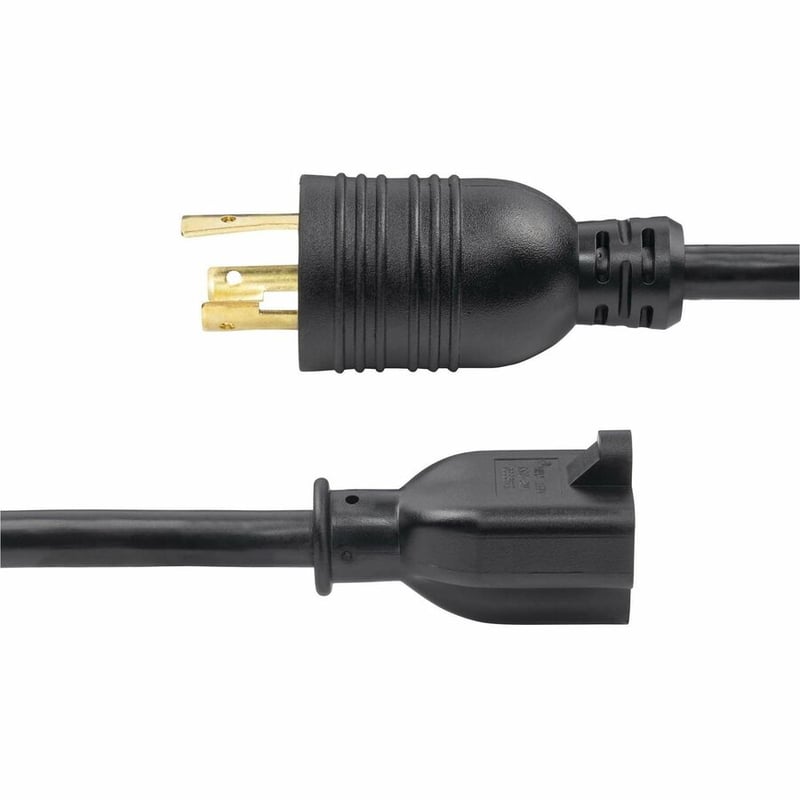 StarTech.com 6in (15cm) Heavy Duty Power Cord, NEMA L5-20P to NEMA 5-20R Plug Converter Cable, 20A 125V, 12AWG, UL Listed Components - Thumbnail 3
