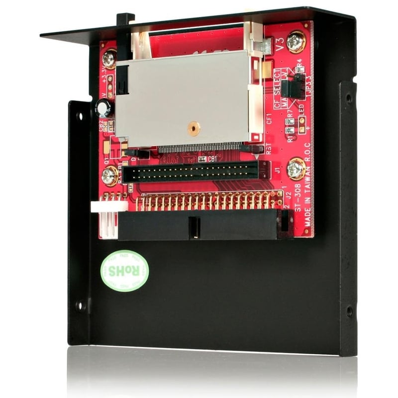 StarTech.com CF adapter card - 3.5in drive day - IDE - CompactFlash - solid state drive - SSD - Thumbnail 2