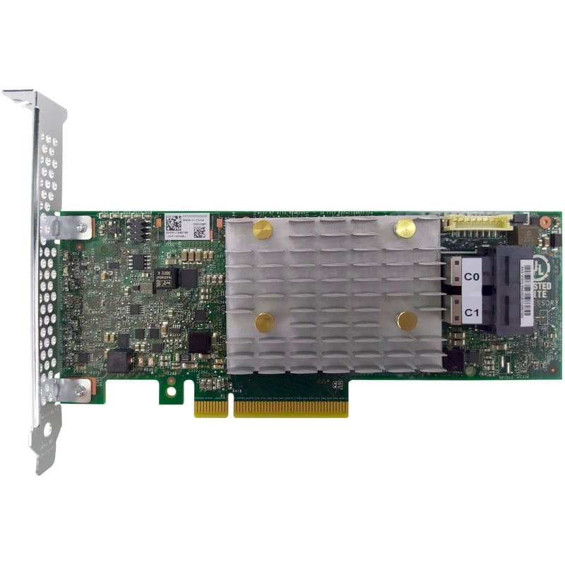 Lenovo ThinkSystem RAID 9350-16i 4GB Flash PCIe 12Gb Internal Adapter - Thumbnail 1