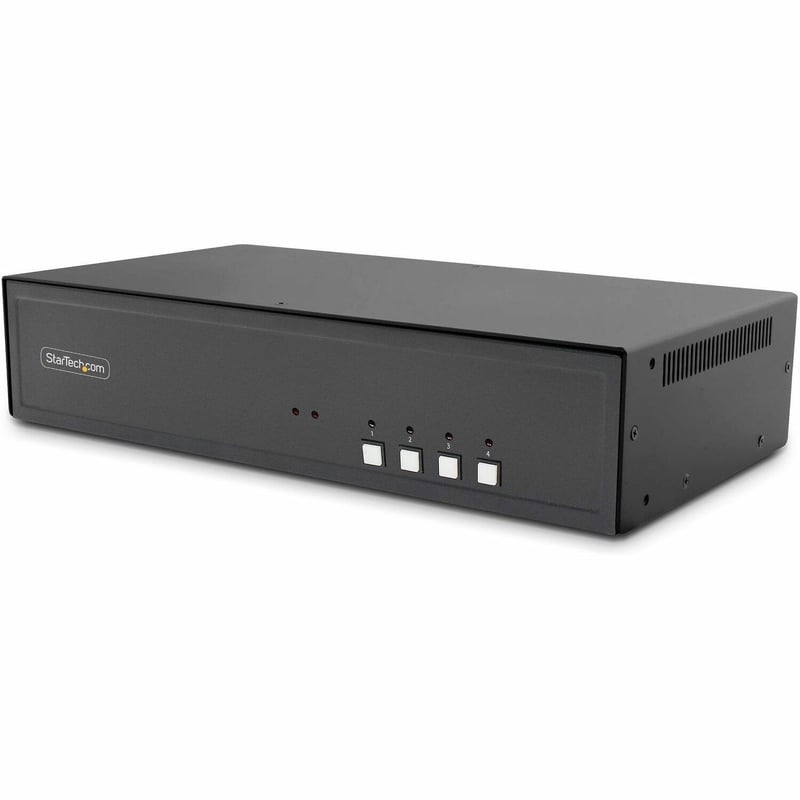 SECURE 4-PORT DUAL-MONITOR KVM DISPLAYPORT NIAP 4.0 US BUILT - Thumbnail 1