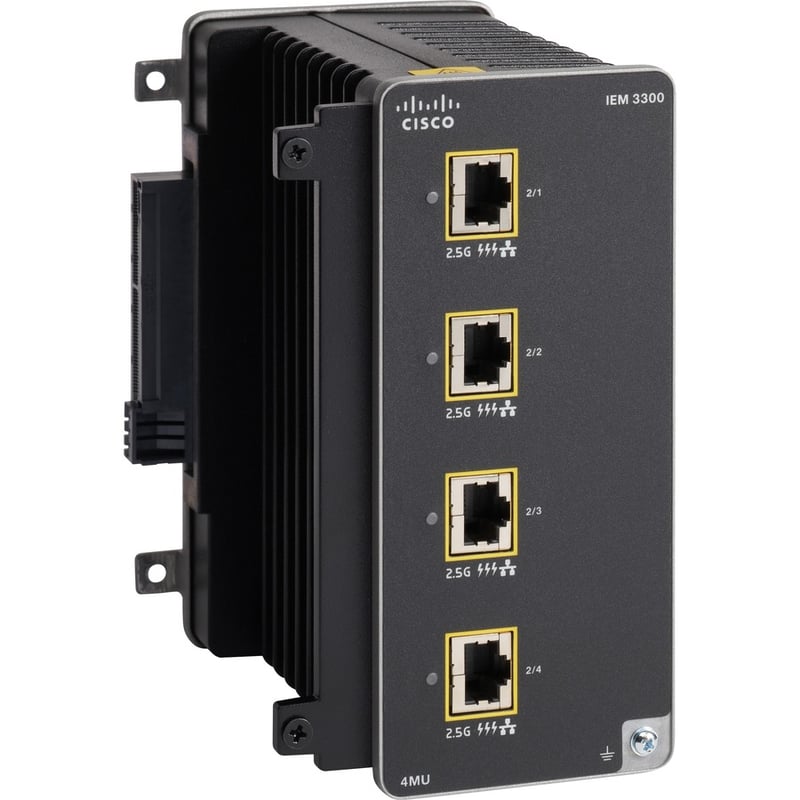 Cisco Catalyst IEM-3300-4MU Expansion Module - Thumbnail 4